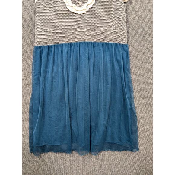 Matilda Jane Dress Womens Small Under The Stars Cher Tank Buttons Tulle - Picture 2 of 13